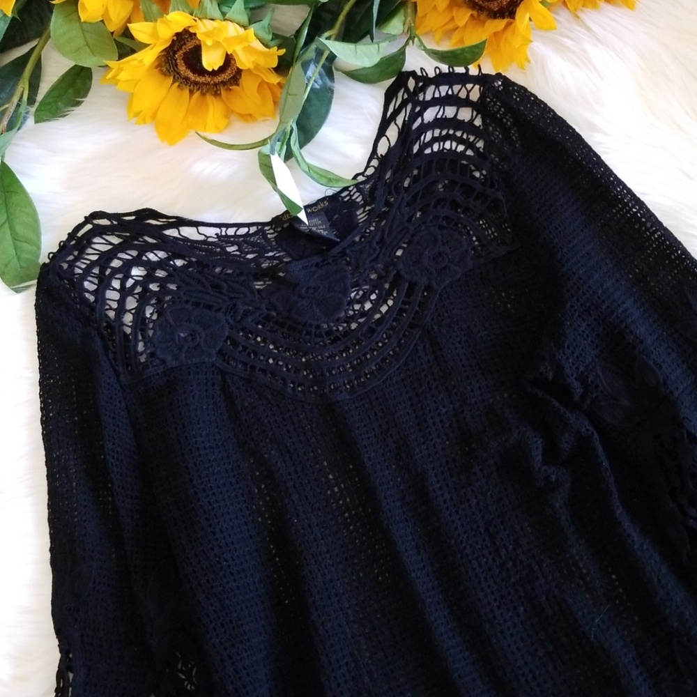 Design Works Crochet Knit Tunic - Picture 2 of 5